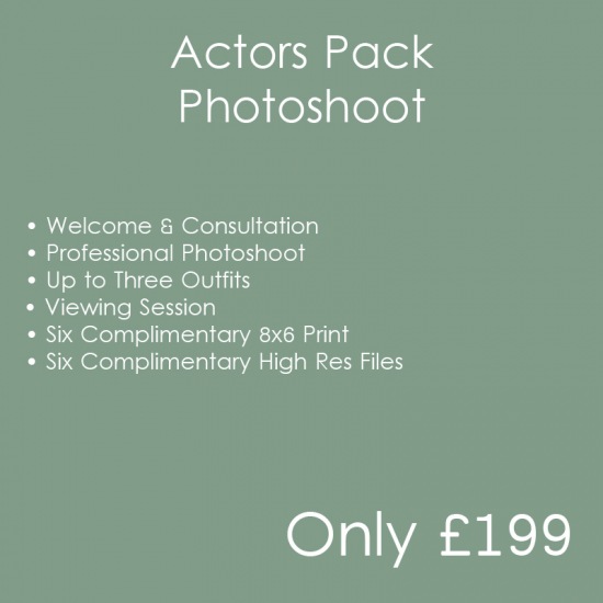 Actors Pack Photoshoot