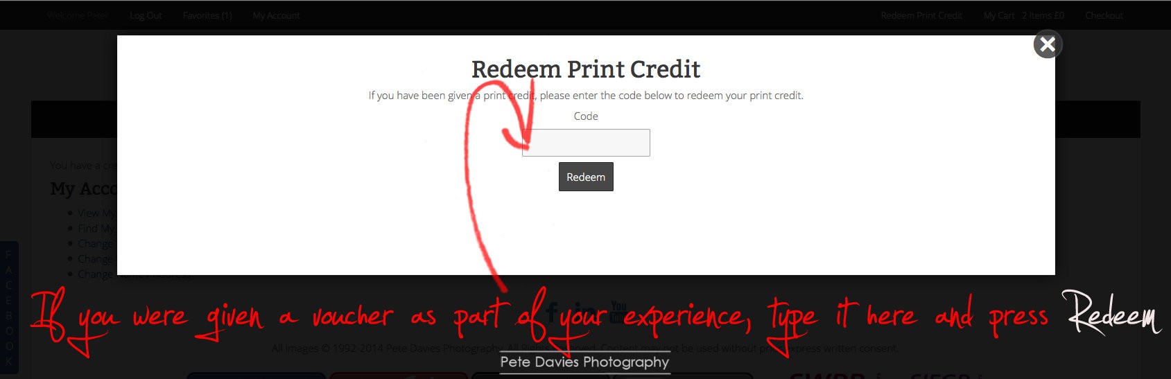 Gallery Instructions