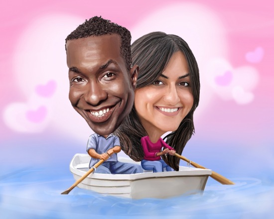 Valentines Caricature