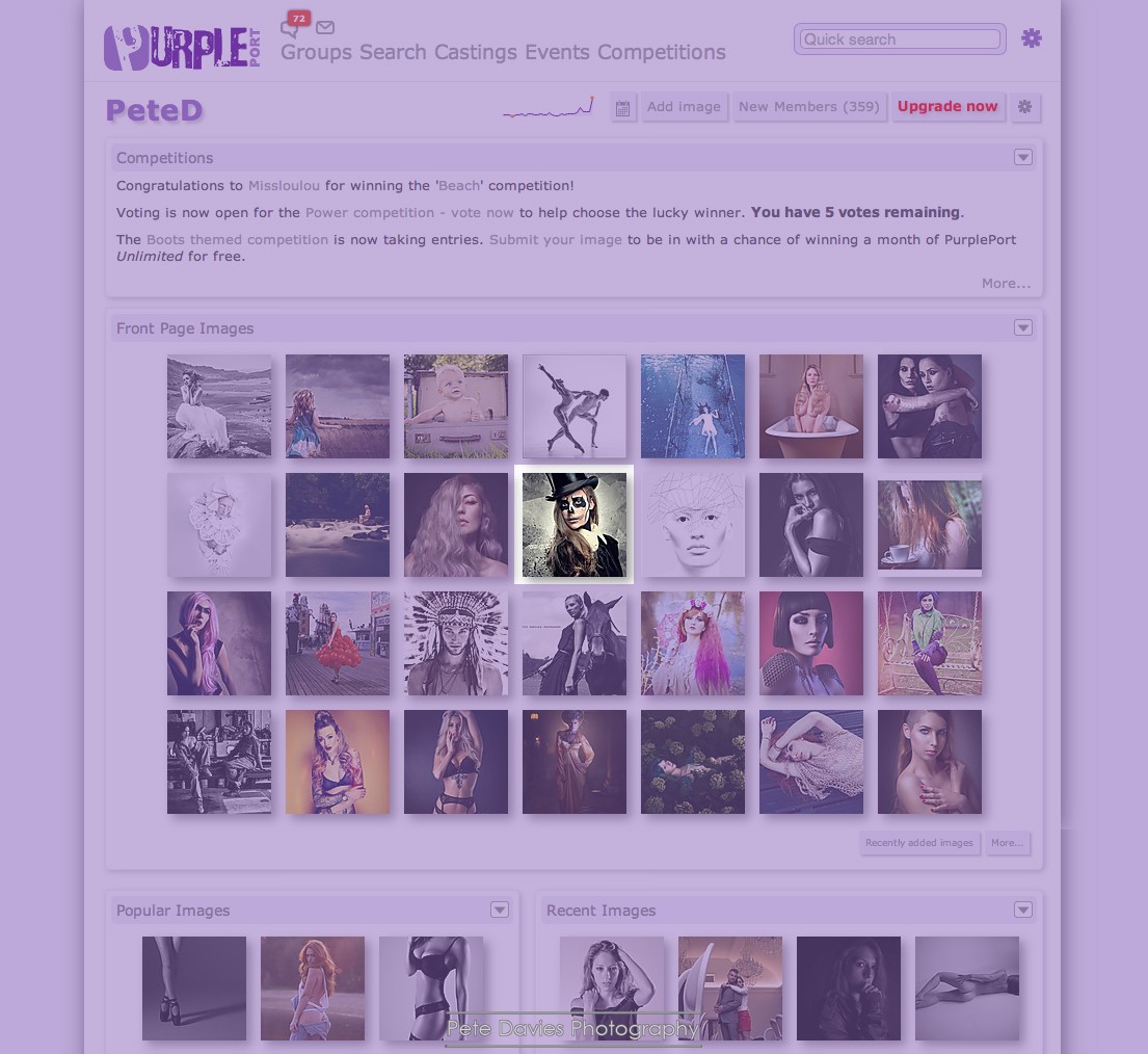 Spooky Make Up Makes the Front Page 