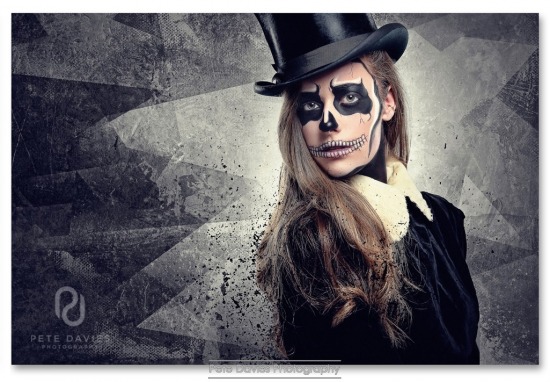 Spooky Make Up Makes the Front Page