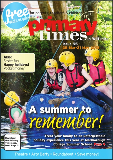 Front page on Primary Times Magazine