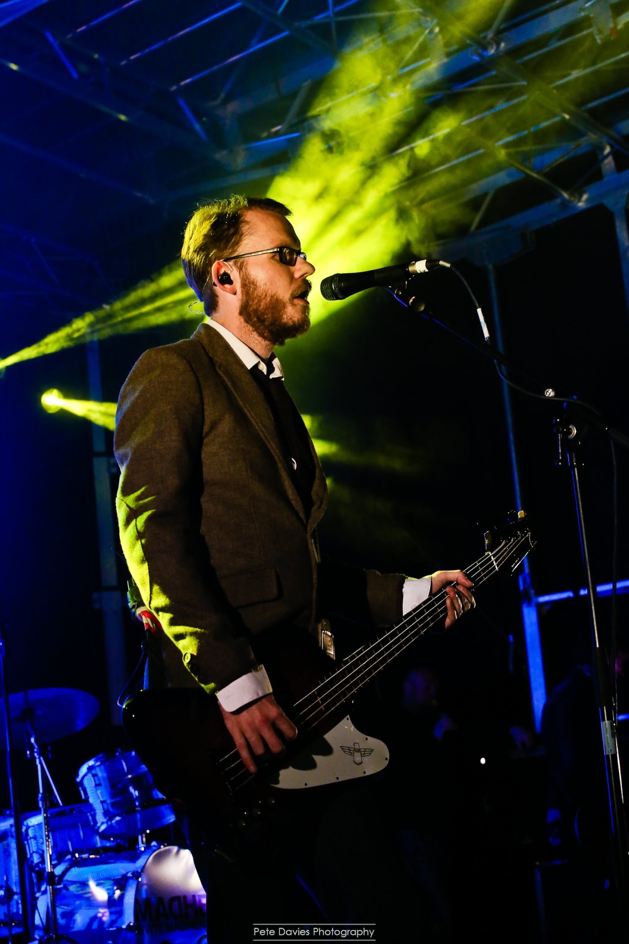 On stage with Scouting for Girls! 